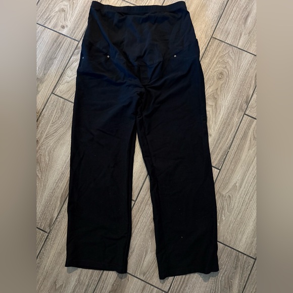 Time and Tru Pants - Time and Tru Black Maternity Pants